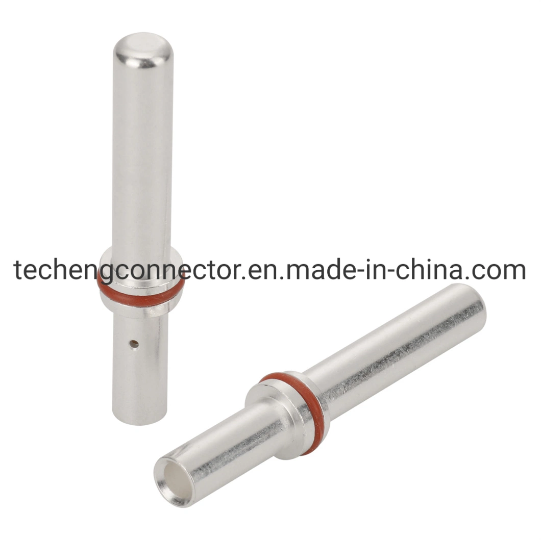 Custom Made European Standard Brass Plug Pin New Energy Charging Gun Connector Pin Connector Accessories