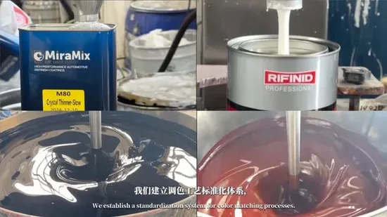 High Quality Automotive Solid Colors Autobody Repair Car Paint