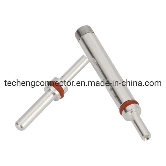 Silver Plated Male and Female Header Pin Charging Gun Connector New Energy Car Charging Accessories 
