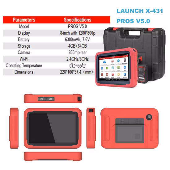 Original Launch X431 Pad7 Elite 431 Throttle III Car Master Smartbox Automotive Diagnostic Scanners Tool