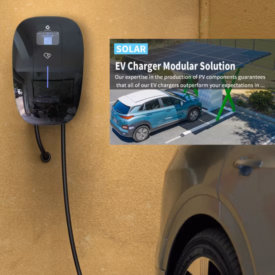 Bluesky AC Wallbox EV Charging Station with Ocpp Ethernet, 4G, WiFi