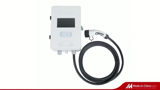 CE Approved High Performance Single Phase Commercial EV Charger Wallbox 