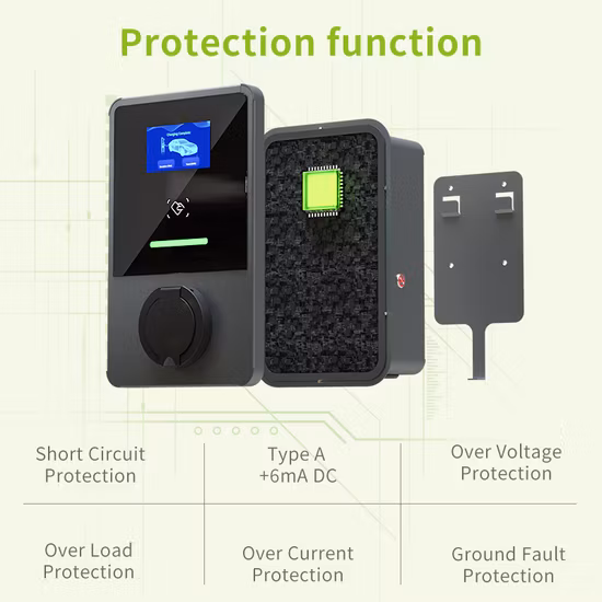 Home Smart EV Charger Tuya APP 32A 7kw