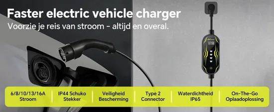 16A Electric Vehicle Charger 