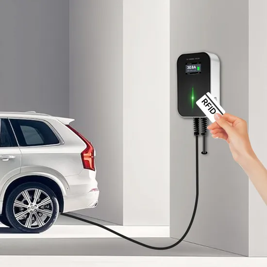 22kw RFID EV Wallbox Charger with Type2 Charging Plug 