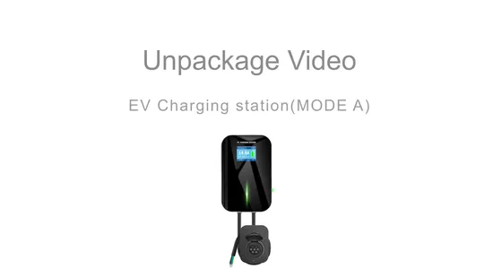 7kw 32A Type 2 EV Charger Wallbox with IEC 62196 Charging Outlet 