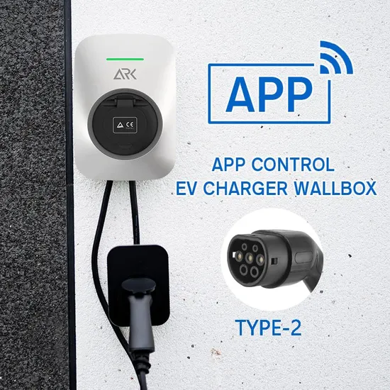 APP EV Charger7kw Type 2 Fast Electric Vehicle Charger Wallbox 