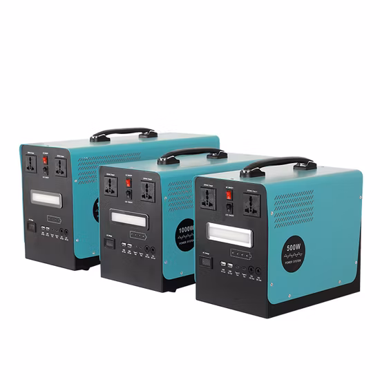 Whaylan Portable Power Station Solar Home Solar Electric Generator for House
