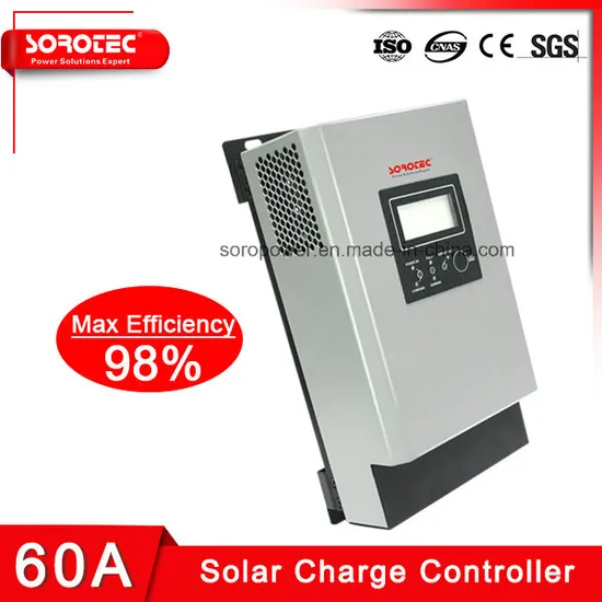 MPPT Hybrid Solar Charge Controllers 12V 24V 48V with Solar Power Station, Home Solar Power System etc Application 